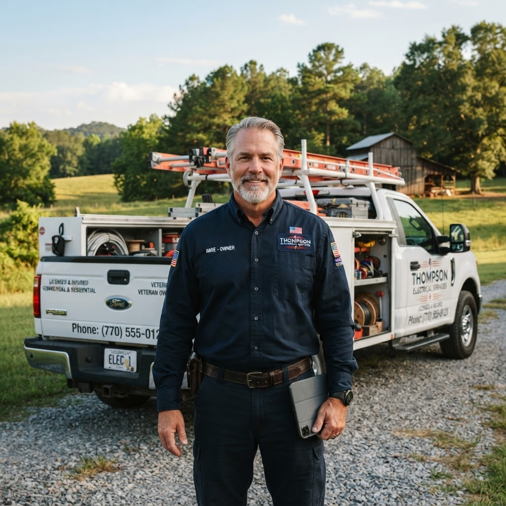 Robinson Electrical founder and team
